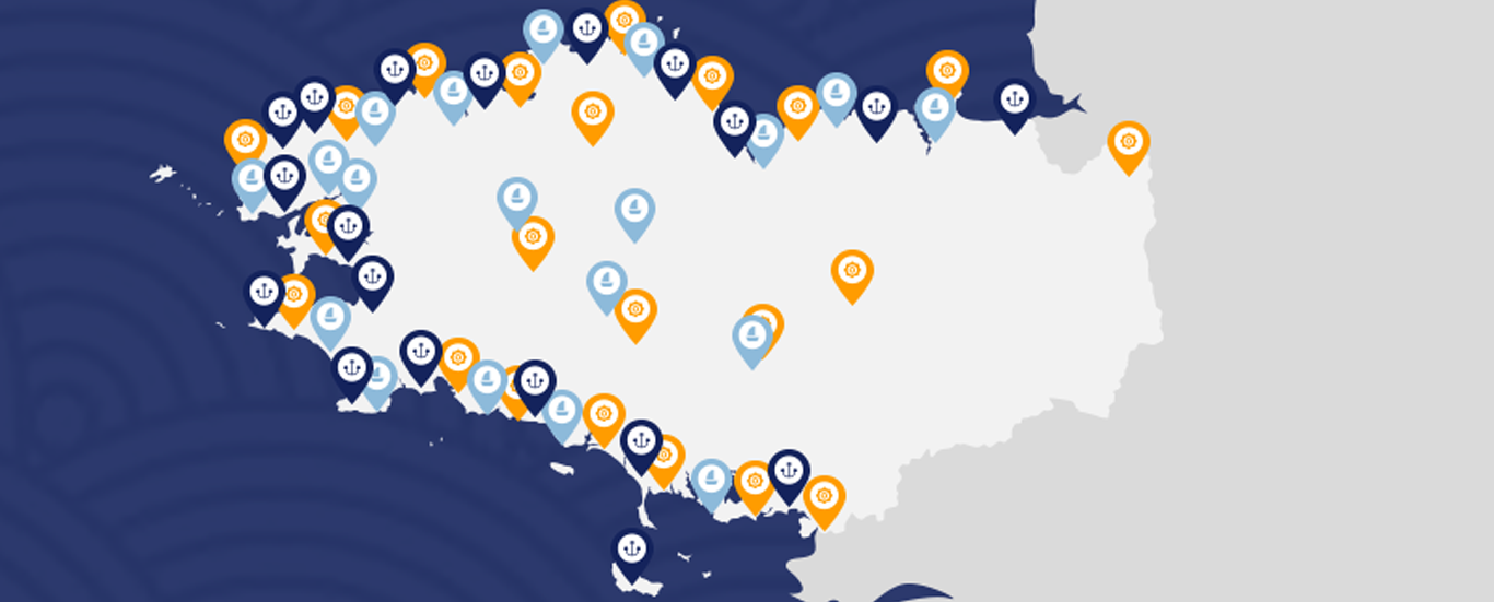 Carte Bretagne Info Nautisme