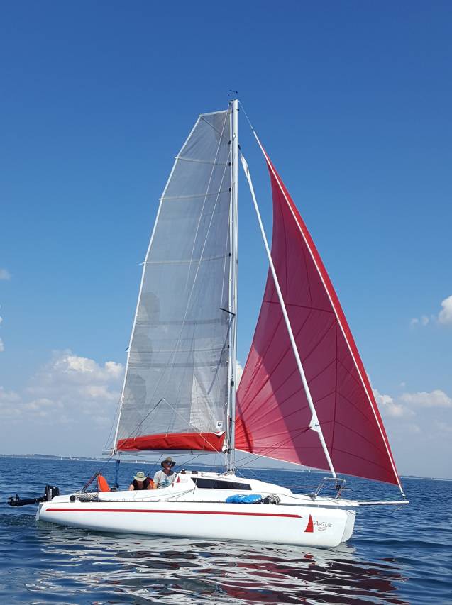 trimaran transportable astus